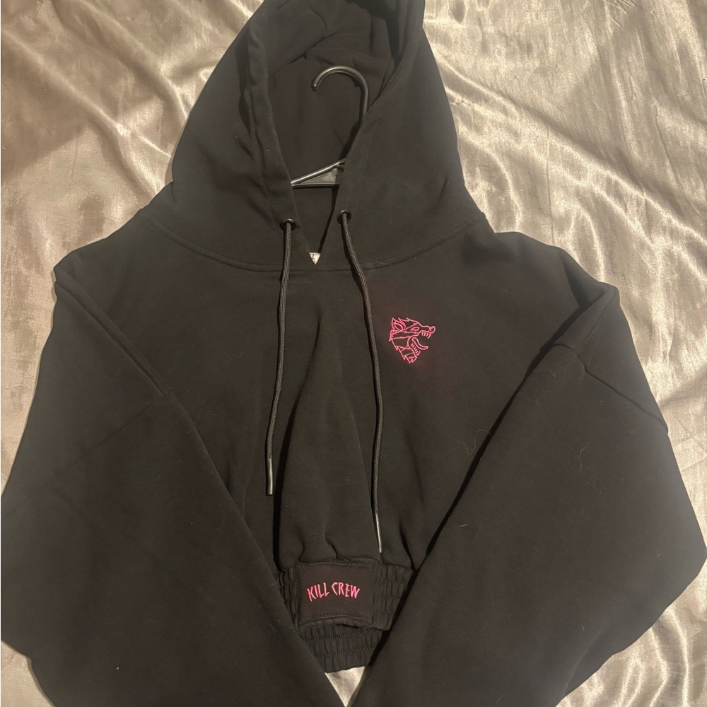 Kill Crew Cropped Hoodie